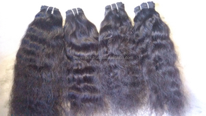 Extensiones de cabello humano ondulado indio Remy indio ondulado profundo virgen natural sin procesar buen producto profesional - Product Image 3