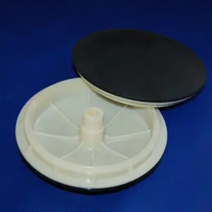 High efficiency disc microporous air diffuser aerator for aeration tank