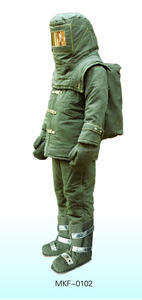1700 Aramid Fire Resistant Firefighter Firefighting Suit High <strong>Temperature</strong> Flame Retardant Split Style Customizable Size - Product Image 3