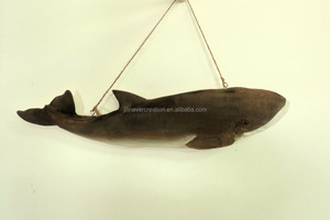 En <span class=keywords><strong>bois</strong></span> sculpté à la main <span class=keywords><strong>décoration</strong></span> de <span class=keywords><strong>poisson</strong></span> - Product Image 2
