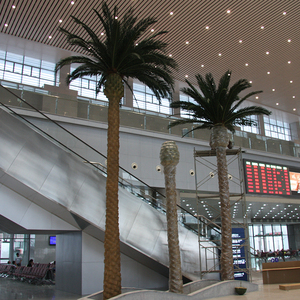 Trang Trí Trong Nhà Chống Phai Màu Dừa Cây <span class=keywords><strong>Barhi</strong></span> Ngày Lòng Bàn Tay Lớn Cây Nhân Tạo Cây Cọ - Product Image 3