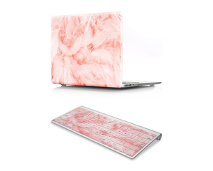 Vỏ Bọc Bàn Phím Feather 2 Trong 1 Vỏ Da Và Vỏ Cao Su Mềm Vỏ Bọc Mờ Cho <span class=keywords><strong>Macbook</strong></span> <span class=keywords><strong>Pro</strong></span> <span class=keywords><strong>13</strong></span> M1 Máy Tính Xách Tay - Product Image 4