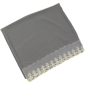 <span class=keywords><strong>Voile</strong></span> Hijab Fantaisie en Chiffon Georgette Épais pour <span class=keywords><strong>Femme</strong></span>, 31 Couleurs, Dentelle Bulle Unie, 70*180, Toutes Saisons, Usage Quotidien, Haute Qualité - Product Image 5