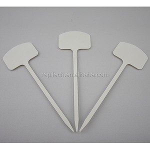 Étiquette en plastique blanc pour le jardin, marqueur pour plantes, 8 pouces, 1 pièce - Product Image 1