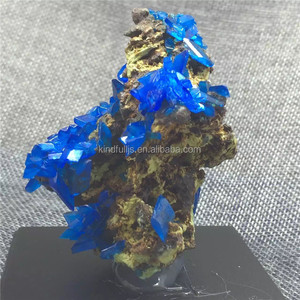 Campione Di Cristallo Blu <span class=keywords><strong>Azzurrite</strong></span> <span class=keywords><strong>Minerale</strong></span> Grezzo naturale Per La Vendita - Product Image 2