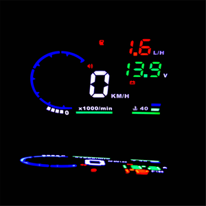 Alta calidad head up display <span class=keywords><strong>HUD</strong></span> para el coche OBD OBD2 OBDII <span class=keywords><strong>HUD</strong></span> sistema 3 años <span class=keywords><strong>de</strong></span> garantía - Product Image 5