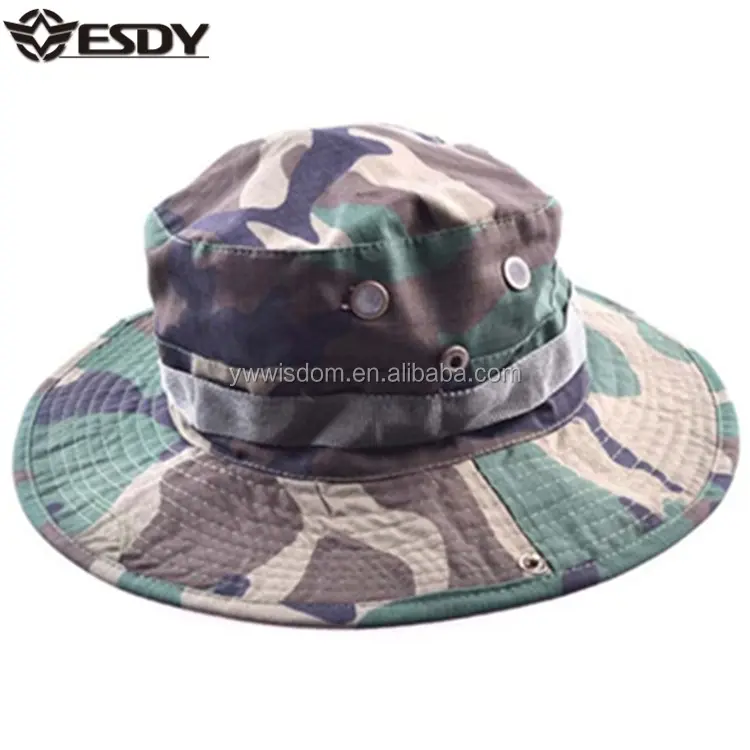 ESDY Tactical Fishing Hunting Assault Bucket Outdoor Fishing Boonie Hats