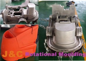 Molde de maquinaria de fregado de pisos rotomoldeado OEM Rotomoulage Rotazionale Stampi en Fusione - Product Image 2
