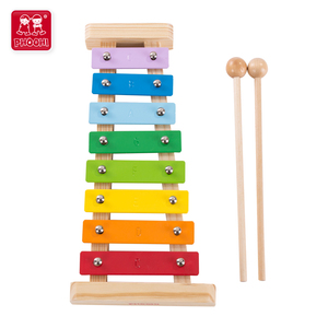 8 tons musical instrument jouet enfants en bois <span class=keywords><strong>xylophone</strong></span> enfants pour bébé 18 M + - Product Image 1