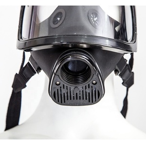 Disetujui CE masker <span class=keywords><strong>Gas</strong></span> panah silikon wajah penuh dengan Speaker alat penyelamatan darurat untuk kebakaran Escape peralatan pemadam kebakaran Aksesori - Product Image 4