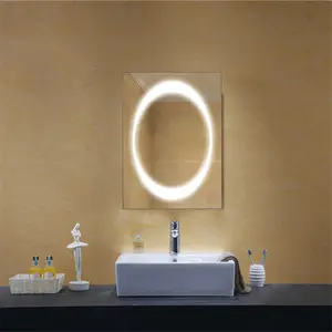 Anti Fog Shower Hotel Bathroom Cabinet With Wall Mounted Mirror Door