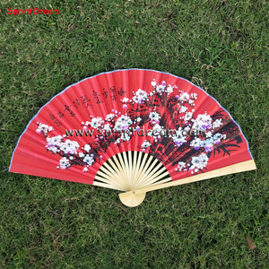 <span class=keywords><strong>Chinese</strong></span> Grote Opknoping Bamboe Muur Fan Wanddecoratie Fan - Product Image 2
