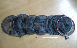 Filet de pêche à la <span class=keywords><strong>carpe</strong></span> <span class=keywords><strong>pas</strong></span> <span class=keywords><strong>cher</strong></span>, filet de maintien avec bâton, fabriqué en Chine - Product Image 6