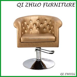 Chaise de salon rose bonbon pour la coiffure et la beauté à vendre QZ-F9002P - Product Image 4