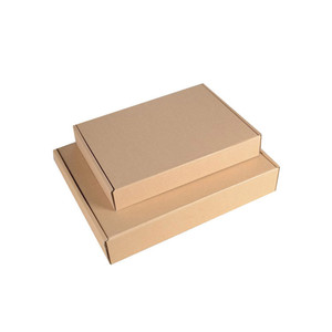 Gấp Carton Với Tuck Trong Flap Brown Tông Gửi Thư Hộp Bưu Điện Lớn Đôi Tường - Product Image 3
