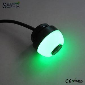 Luz indicadora de cúpula LED Sophia de 50 mm con sirena - Product Image 5