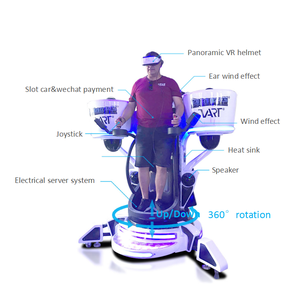 Logiciel De Simulation électronique 9D Équipement 0.5 m de Haut en Bas 360 Vr Jet Flight Simulator Machine avec Anglais Movis - Product Image 5