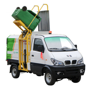Electric sanitation truck/vehicles battery powered garbage collection truck with bin tipper