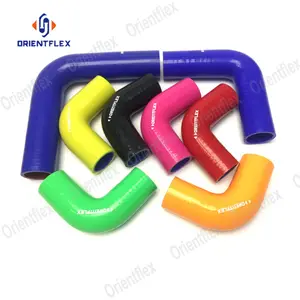 Automotive hard silicone rubber bent hoses/elbow