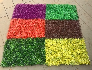 K-3002 Artificiel De Haute Qualité En Gros <span class=keywords><strong>Milan</strong></span> Clôture Végétale Mur Pour La Décoration De Jardin - Product Image 6