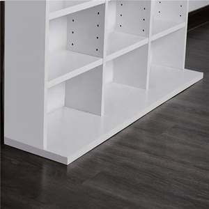 Moderno Mueble de Melamina Blanco para Almacenamiento de CD - Product Image 5