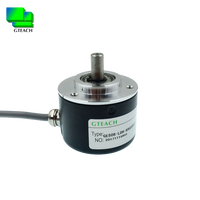 Encodeur rotatif à couple élevé 2000 PPR, diamètre 50 mm, arbre 8 mm, encodeur rotatif incrémental, sortie de tension 5-24 V