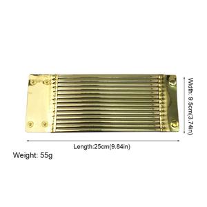 Bracciale <span class=keywords><strong>in</strong></span> <span class=keywords><strong>Pelle</strong></span> Punk HANSIDON, Braccialetto Fatto a Mano per Donne, Lega di Zinco Placcata Argento/Oro, Design Geometrico Unisex di Tendenza - Product Image 5
