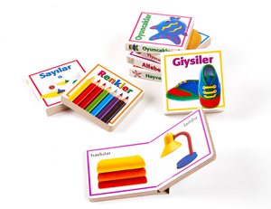 Poignée en plastique Boîte Ensemble Petite Bibliothèque panneau de bloc <span class=keywords><strong>livre</strong></span> pour enfants set top box - Product Image 2