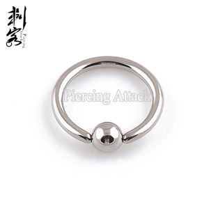 Anneaux captifs en acier inoxydable 316L pour piercing corporel - Product Image 6