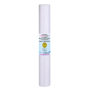 Clean Water Filter 20 Inch Sediment Filter Cartridge Pp Spun Cartridge Water Filter Water Pre-filtration Accept 4-52℃ 60psi