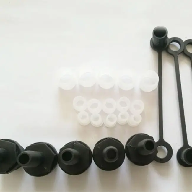 Piezas de moldeo por inyección de plástico de alta calidad anti-uv personalizadas hechas en China Guangdong