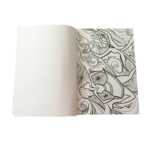 Coloring Book Adult Book Adult Coloring Book China Wholesale Printing Softcover Offset Paper Perfect Binding Coloring Book Adult