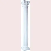 Colonna romana in plastica in fibra di vetro