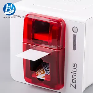 Automatic Full Color Evolis Zenius Plastic Visiting Card Printer