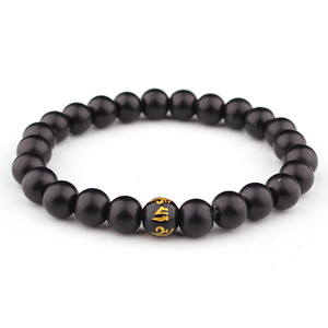Nuovo Arrivo Lava Perline Opache 7 Chakra <span class=keywords><strong>Guarigione</strong></span> Equilibrio Naturale Pietra di Yoga Reiki di <span class=keywords><strong>Preghiera</strong></span> <span class=keywords><strong>Per</strong></span> Le Donne Degli Uomini Del Braccialetto - Product Image 1