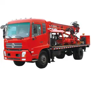 300m truck mount water well drill rig equipment used for rock bore hole drilling