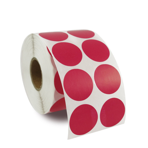 Rollo de Etiquetas Térmicas Redondas, Rollo de Etiquetas Personalizadas de 25mm, 30mm, 40mm, 50mm, Fabricación Directa de Fábrica - Product Image 3