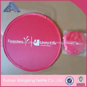 Promotionnel cadeau frisbee pliable en polyester pour enfants