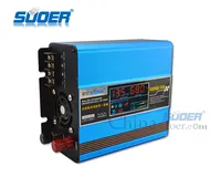 Suoer Heißer verkauf 12 V 220 V 500 watt solar-ladegerät wechselrichter mit integriertem laderegler