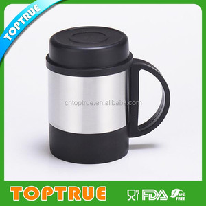 16 oz de acero inoxidable azul <span class=keywords><strong>taza</strong></span> de café nescafé - Product Image 6