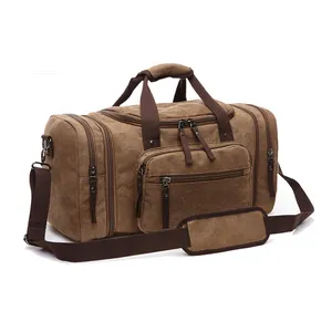 USA korean weekend duffle bag hot sale product american tourist canvas duffel tote large men durable travel bag