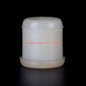 OEM kauçuk sbr yuvarlak tampon blok, neopren koni stoper, katı kauçuk silindir - Product Image 5