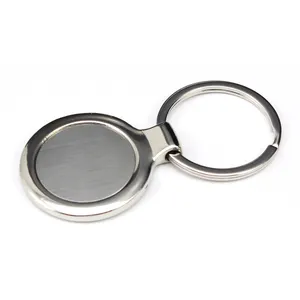 Custom Design Metal Round Keychain