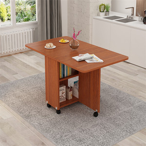 Đơn Giản Hiện Đại Gấp Bàn Ăn Nhà Căn Hộ Nhỏ Hình Chữ Nhật Gấp Bàn Ăn Bàn Đơn Giản Có Thể Thu Vào Di Động - Product Image 4