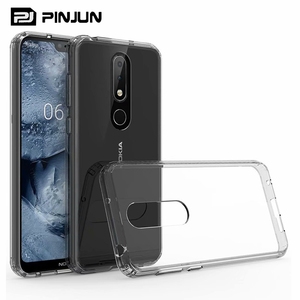 Ốp Lưng Điện Thoại Ốp Lưng Trong Suốt Cứng Tpu Mềm Trong Suốt Chống Trầy Xước Cho <span class=keywords><strong>Nokia</strong></span> 6.1 Plus G400 C200 C100 C21 Ốp Lưng Điện Thoại - Product Image 2