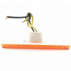 4 <span class=keywords><strong>Piranha</strong></span> <span class=keywords><strong>LED</strong></span> Truck Trailer Side Marker Lights Amber lens <span class=keywords><strong>LED</strong></span> phản xạ <span class=keywords><strong>UV</strong></span> PC cảnh báo phản xạ bên đánh dấu đèn - Product Image 4