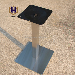 Usine <span class=keywords><strong>prix</strong></span> <span class=keywords><strong>carré</strong></span> en acier inoxydable <span class=keywords><strong>pied</strong></span> de table châssis restaurant table cadre Café de loisirs chambre clubs jambes - Product Image 4