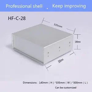 Aluminium-chassis power netzwerk steuerkasten/kommunikation ausrüstung fall