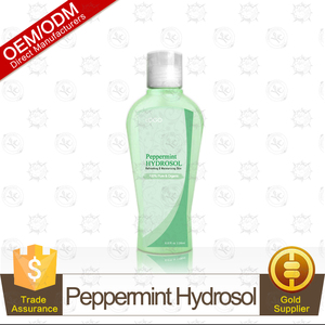 100% Puro y Orgánico Hidrosol Menta (Agua <span class=keywords><strong>de</strong></span> Flores, Agua Floral, Hydrolats) 235 ml Refrescante e Hidratante <span class=keywords><strong>de</strong></span> La <span class=keywords><strong>Piel</strong></span> OEM - Product Image 1