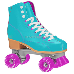 <span class=keywords><strong>Papa</strong></span> color gamuza estilo de patines Quad alta calidad para niñas profesional patines patinaje. - Product Image 3